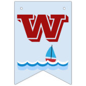 Willkommensbanner Wimpelkette (Zweite Fahne)