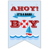 Willkommensbanner Wimpelkette (Erste Fahne)