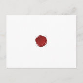 Willkommensbrief Postkarte (Vorderseite)