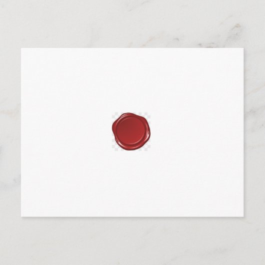 Willkommensbrief Postkarte (Vorderseite)