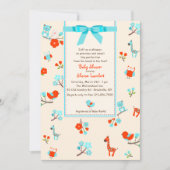 Willkommensdusche Einladung (Vorderseite)