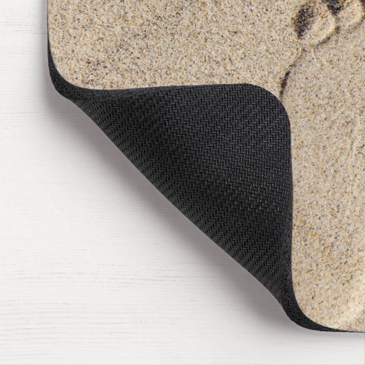Willkommensgrössen in Sand Mousepad (Ecke)
