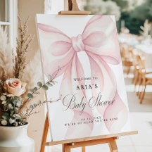 Willkommensgruß zur Babyparty für kleines Mädchen