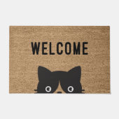 Willkommenskatze Fußmatte (Vorderseite)