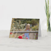 Willkommenskind Dankeschön Grußkarte Dankeskarte (Vorderseite)