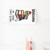 Willkommenskind und Bücher Banner (InSitu)