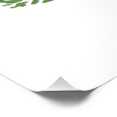Willkommenskriptschrift Eigener Druck (Ecke)