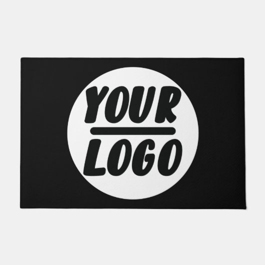 Willkommensmaske für Firmenlogo für kundenspezifis Fußmatte (Vorderseite)