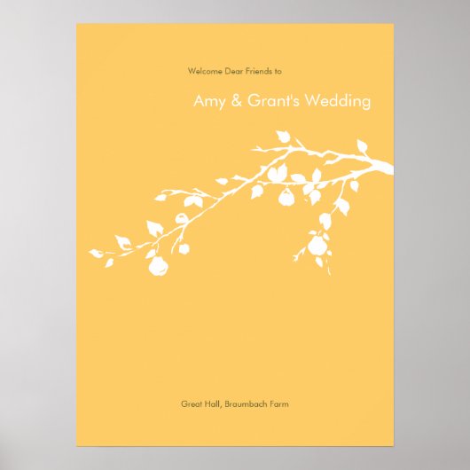 Willkommenspender - Eine tolle Birne Poster (Vorne)