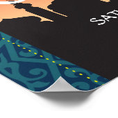 Willkommenspopster-Zeichen Hochzeit arabische Näch Poster (Ecke)