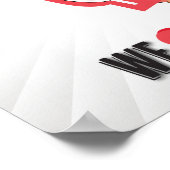 Willkommenspopster Zuhause zurückgegeben Poster (Ecke)