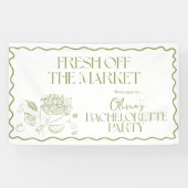 Willkommensschild-Banner Fresh Off the Market Banner (Horizontal)