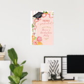 Willkommensschild C212 Sommer-Zitrusfrüchte Abschl Poster (Heimbüro)