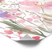 Willkommensschild für Baby Shower mit zwei kleinen Poster (Ecke)