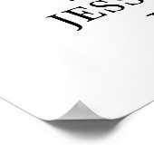 Willkommensschild für die Abschlussfeier der Mediz Poster (Ecke)