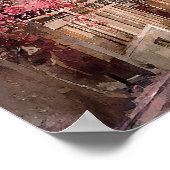 Willkommensschild Hochzeit Kyoto Japan Poster (Ecke)