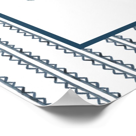 Willkommensschild Mallard Duck, Entenposter Poster (Ecke)