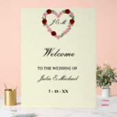 Willkommensschild rustikale Hochzeit Acrylschild (Hochzeit)
