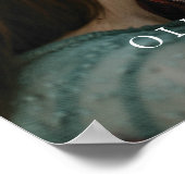 Willkommensschildkröte für eine engagierte Partei  Poster (Ecke)