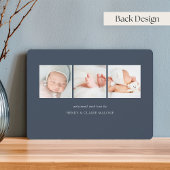 Willkommensschrift | Ankündigung von Foto zur Gebu