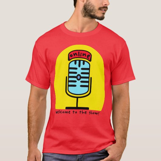 Willkommensshow-Geschenk T-Shirt (Vorderseite)