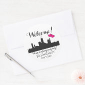 Willkommenstasche Chicago Wedding Stickers (Umschlag)