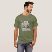"Willkürherrschaft" George Washington T-Shirt (Vorne ganz)