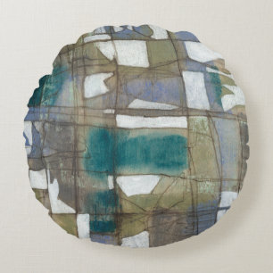 Willkürliche Auswahl I Rundes Kissen