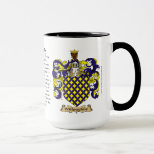 Willoughby Familien-Wappen Tasse