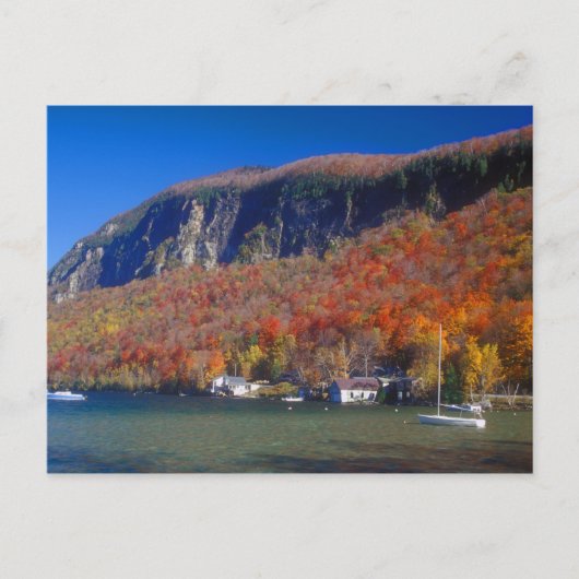 Willoughby Lake und Mount Pisgah Postkarte (Vorderseite)