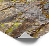 Willoughby Road Wasserfall, Vermont Poster (Ecke)