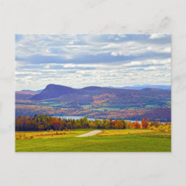 Willoughby-See, Vermont, im Herbst Postkarte