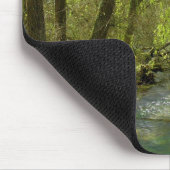 Willow am Fluss Test Hampshire Mousepad (Ecke)