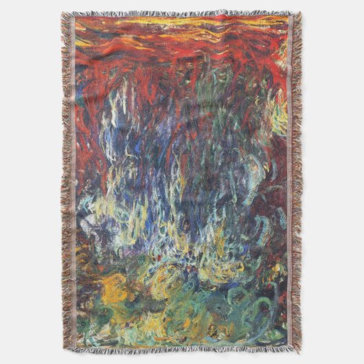 Willow am Giverny (von Claude Monet) Decke (Vorderseite Vertikal)