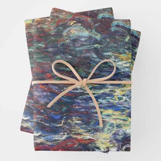 Willow am Giverny (von Claude Monet) Geschenkpapier Set (Beispiel)