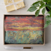 Willow am Giverny (von Claude Monet) Seidenpapier (Geschenk)