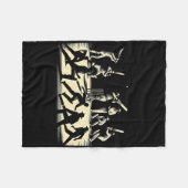 Willow And Leather Legends  Fleecedecke (Vorderseite (Horizontal))