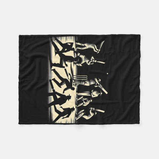 Willow And Leather Legends Fleecedecke (Vorderseite (Horizontal))