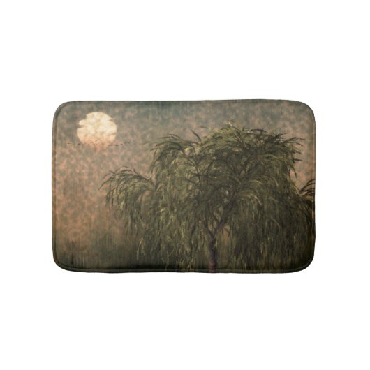 Willow bei Sunset Badematte (Vorderseite)