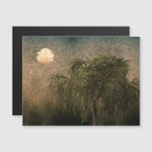 Willow bei Sunset Magnetkarte (Vorne/Hinten)