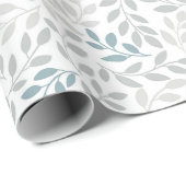 Willow-Blätter Geschenkpapier (Rolleneckpunkt)