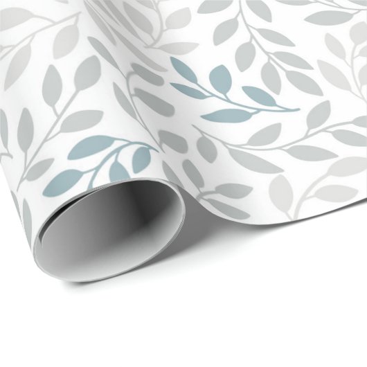 Willow-Blätter Geschenkpapier (Rolleneckpunkt)