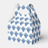 Willow Blue und White Ginger Jars Jar Geschenkschachtel (Rückseite)