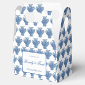 Willow Blue und White Ginger Jars Jar Geschenkschachtel (Geöffnet)