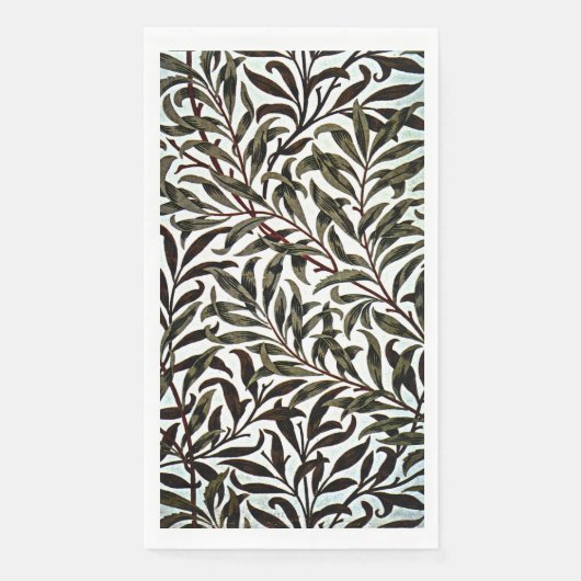 Willow Bough, ein William Morris-Design, Serviette (Vorderseite)