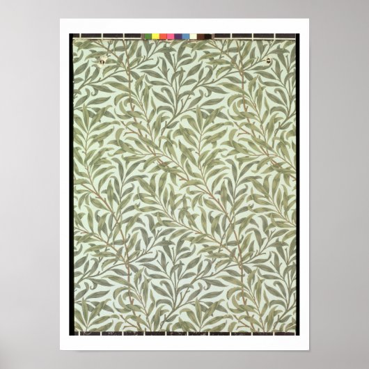 "Willow Bough"-Tapete, 1887 Poster (Vorne)