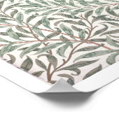 Willow Bough, Tapetendesign, 1874 (Wallpaper) Poster (Ecke)
