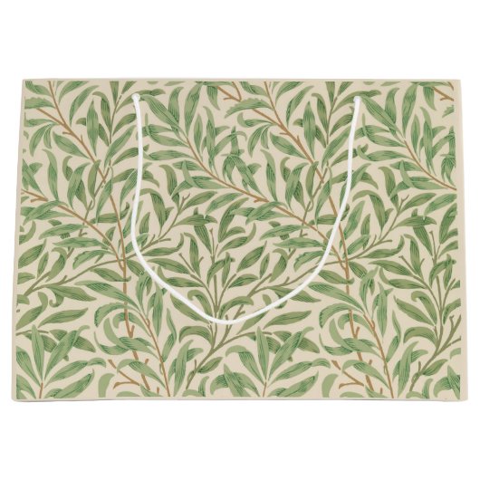 Willow Bough (von William Morris) Clipboard Große Geschenktüte (Vorderseite)
