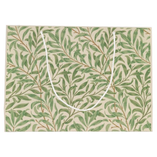 Willow Bough (von William Morris) Clipboard Große Geschenktüte (Rückseite)