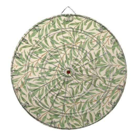Willow Bough (von William Morris) Dartboard Dartscheibe (vorne)